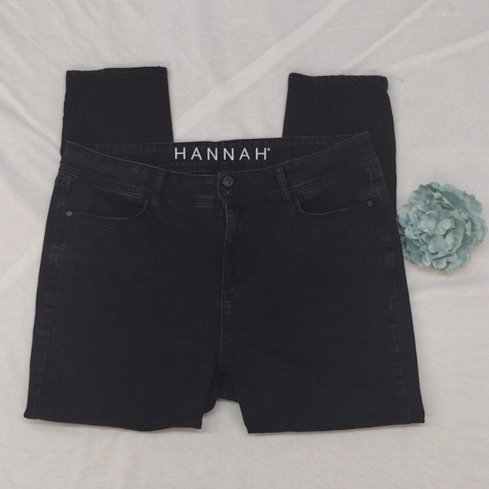 Hannah women's black jeans